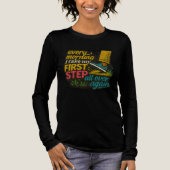 Every Morning First Step - T-Shirt Tri-Blend Shirt (Vorderseite)