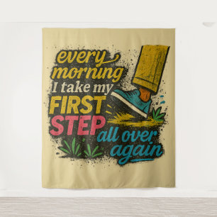 Every Morning - Medium (127 cm x 152 cm) Tapisseri Wandteppich