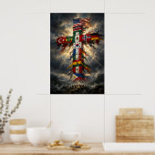 Every Nation — Der Monumentposter Poster (Küche)