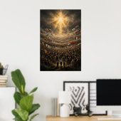 Every Nation — Die Menge Poster (Heimbüro)