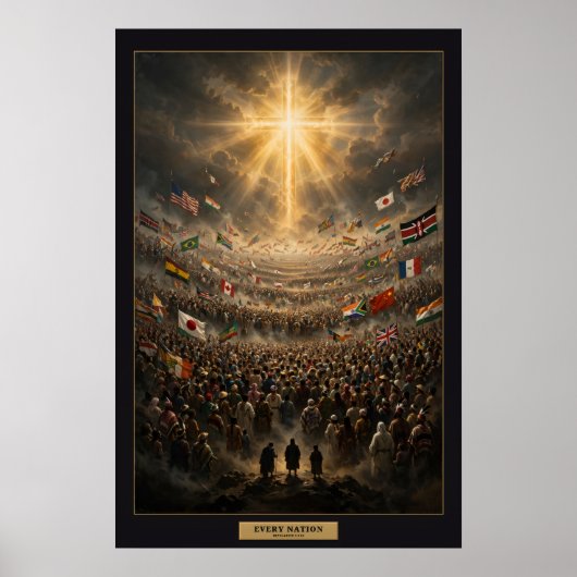 Every Nation — The Multitude Poster Mattiert (Vorne)