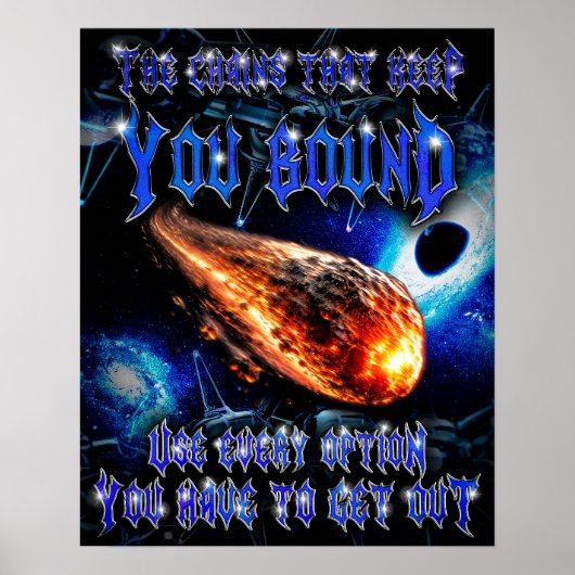 Every Option Matter − The Chains That Bounds You Poster (Vorne)