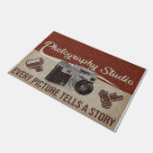 Every Picture Tells A Story, Photography Fußmatte (Schrägansicht)