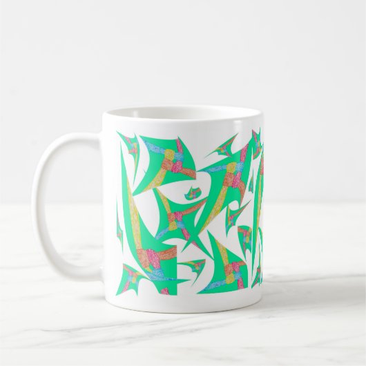Every Piece Matters Bunter Unity-Becher Kaffeetasse (Links)