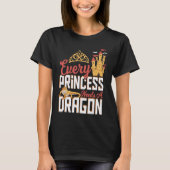 Every Princess Needs A Dragon Bearded Dragon Breed T-Shirt (Vorderseite)