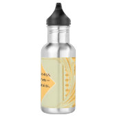 Every Rhythm of life Gratitude Remains Edelstahlflasche (Rechts)