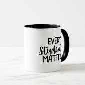 'Every Student Matters' Teacher Thank You Gift  Tasse (VorderseiteRechts)