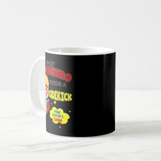 Every Superhero Needs A Sidekick New Big Brother  Kaffeetasse (Vorderseite Links)