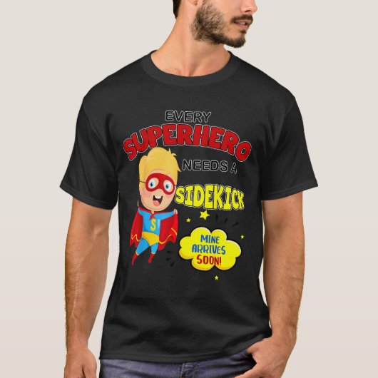 Every Superhero Needs A Sidekick New Big Brother T-Shirt (Vorderseite)