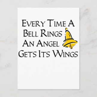 Every Time a Bell Rings Postkarte