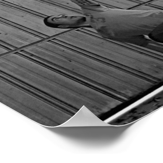 Every time I fall, I stand up stronger. Poster (Ecke)