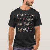 Every Vulture of the World Birdorable Vulture & C T-Shirt (Vorderseite)