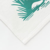 Everybody Stims Racoon Funny Design Fleecedecke (Ecke)