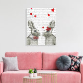 Everybunny Leinwanddruck (Insitu (Wohnzimmer))