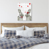 Everybunny Leinwanddruck (Insitu (Schlafzimmer))