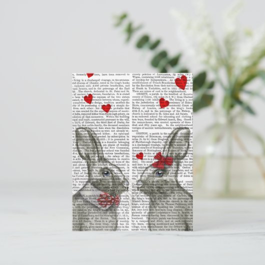 Everybunny Postkarte (Stehend Vorderseite)