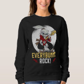 Everybunny Rock Rabbit Whisperer Animal Bunny  Roc Sweatshirt (Vorderseite)
