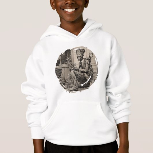Everyday casual wear T-Shirt Hoodie (Vorderseite)