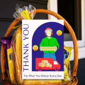 Everyday Delivery Driver Card With Your Message Dankeskarte