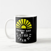 Everyday Is A New Guitar Day Funny Quote Guitarist Kaffeetasse (Links)