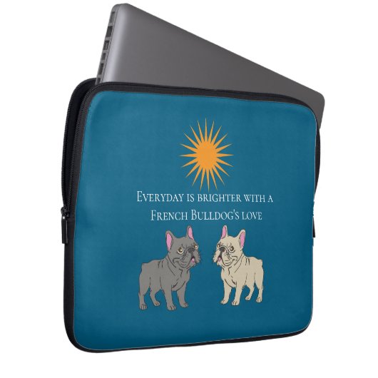 Everyday is brighter laptopschutzhülle (Vorne Rechts)