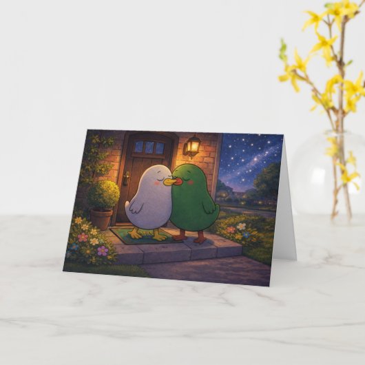 Everyday is Valentine's Karte (Gelbe Blume)