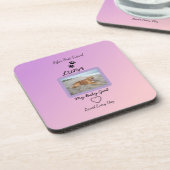 Everyday Love Pawprint Pet Getränkeuntersetzer (Linke Seite)