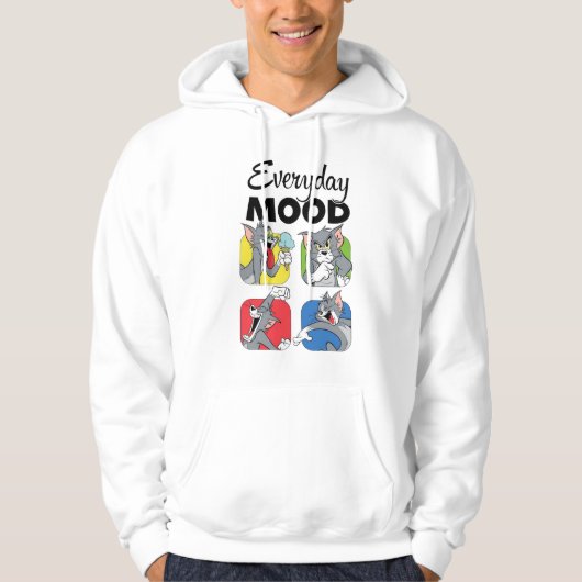 Everyday Mood Cat Hoodie (Vorderseite)