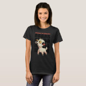 Everyday My Head Goes AAAAAH Pun Screaming Goat 1 T-Shirt (Vorne ganz)