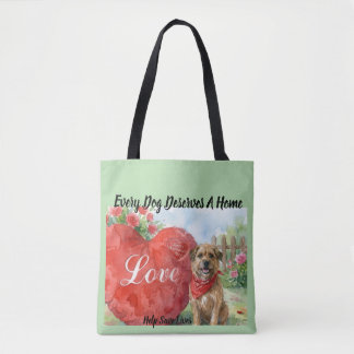 Everyday Tote Bag for th Adopted Dog Owner Tasche