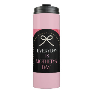 Everyday's Mothers Day Elegance Pink Pearl Tumble Thermosbecher
