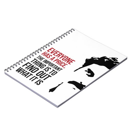 Everyone has a price notizblock (Linke Seite)