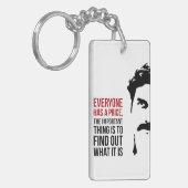 Everyone has a price schlüsselanhänger (Vorderseite links)