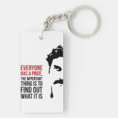 Everyone has a price schlüsselanhänger (Rückseite)