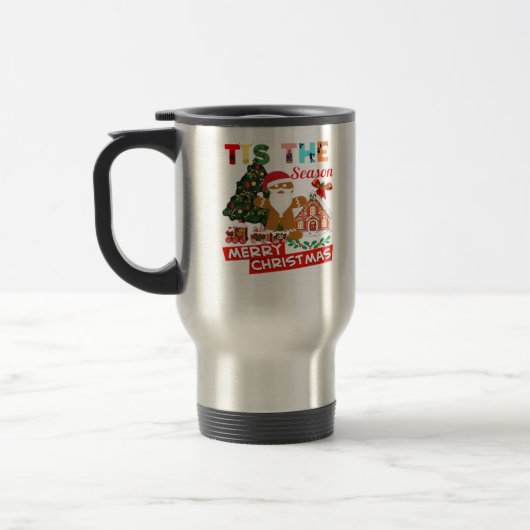 Everyone Loves A At Christmas Christmas Santas Com Reisebecher (Links)