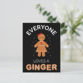 Everyone Loves A Ginger III Postkarte (Stehend Vorderseite)