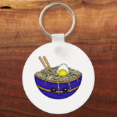 Everyone Loves Ramen | Funny Pun   Schlüsselanhänger (Rückseite)