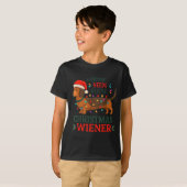 Everyone Need Weiner Dog Christmas Dachshund Pajam T-Shirt (Vorne ganz)