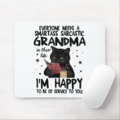 Everyone Needs A Smart Sarcastic Grandma In Their Mousepad (Mit Mouse)
