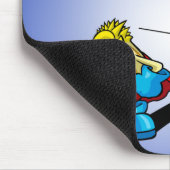 Everyone sieht Hund zu Hero Onion Pea & mousepad. Mousepad (Ecke)