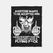Everyone Wants To Be Accepted And Likes Except For Fleecedecke (Vorderseite)