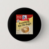 Everything Bagel Condiment Costume Holiday Sce Cos Button (Vorderseite)