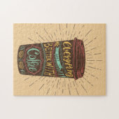 Everything Gets Better With Coffee Coffee Quotes Puzzle (Horizontal)