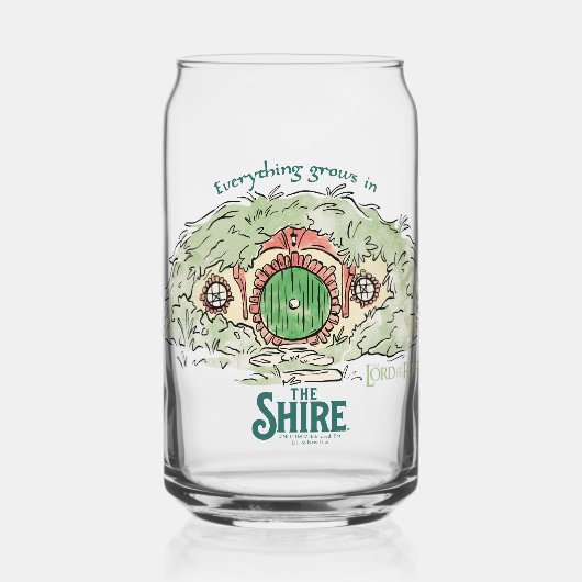 Everything Grows in THE SHIRE™ Dosenglas (Vorderseite)