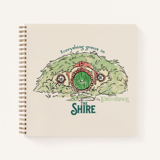 Everything Grows in THE SHIRE™ Notizblock (Vorderseite)