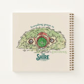 Everything Grows in THE SHIRE™ Notizblock (Rückseite)