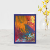 Everything happens for a reason karte (Gelbe Blume)