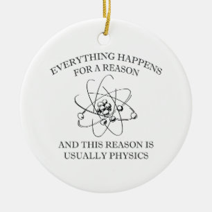 Everything Happens For A Reason Keramik Ornament