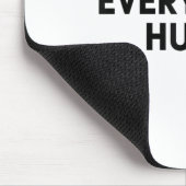 Everything Hurts Workout Strongman Muscle Training Mousepad (Ecke)