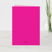 Everything I Am – Soft Floral Typography Art Karte (Rückseite)